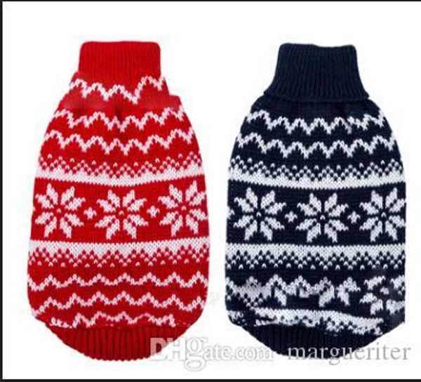 christmas pet dog sweater blue red sweaters with snowflake pattern dog winter warm costumes puppy clothes
christmas pet dog sweater blue red sweaters with snowflake pattern dog winter warm costumes puppy clothes
