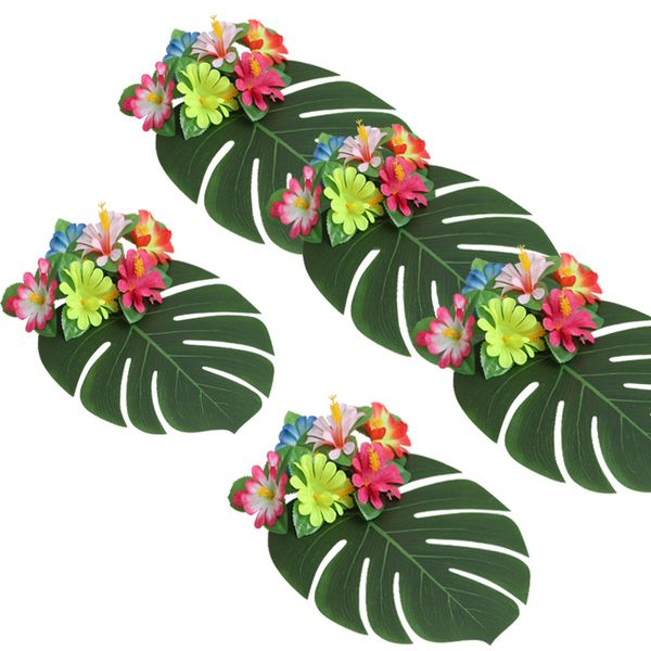12pcs artificial plastic tropical palm leaves green monstera leaf for table home kitchen party diy handcrafts wedding decor
12pcs artificial plastic tropical palm leaves green monstera leaf for table home kitchen party diy handcrafts wedding decor