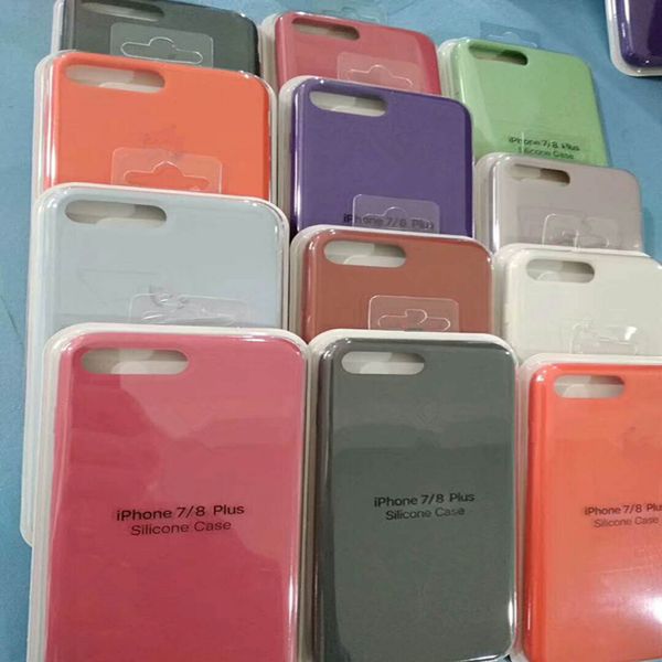 fashion a lot solid color soft silicone phone case for iphone 6 case 7 8 plus x xr xs max cases with box
fashion a lot solid color soft silicone phone case for iphone 6 case 7 8 plus x xr xs max cases with box