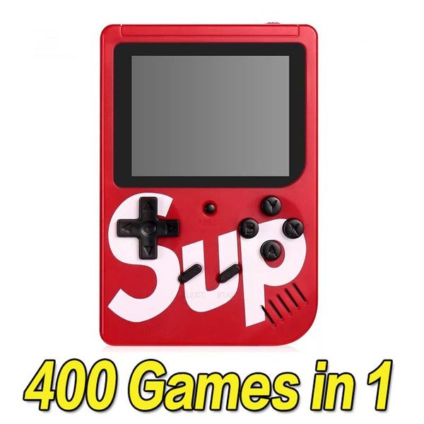 SUP игровая консоль 400 в 1 портативный портативный игровой коврик ретро 8 бит 3 дюйма цветной ЖК-дисплей лучшие подарки для детей
SUP игровая консоль 400 в 1 портативный портативный игровой коврик ретро 8 бит 3 дюйма цветной ЖК-дисплей лучшие подарки для детей
