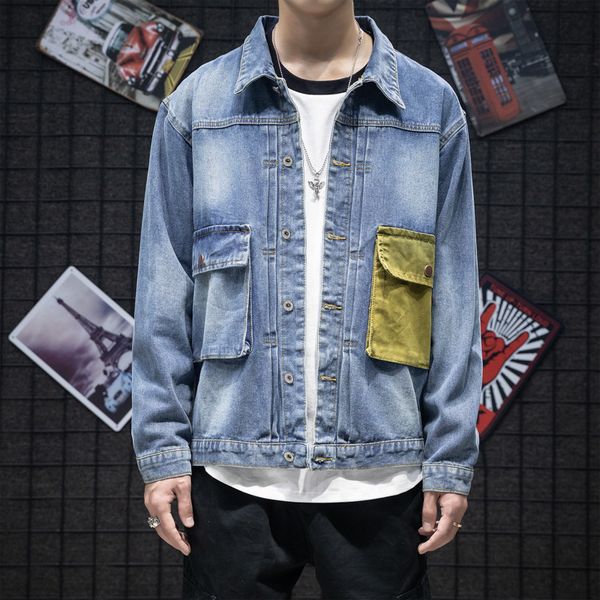 mens denim jacket hihg street wear style new slim fashion denim jacket mens casual jacket coat with pocket asian size m-5xl, Black;brown
mens denim jacket hihg street wear style new slim fashion denim jacket mens casual jacket coat with pocket asian size m-5xl, Black;brown