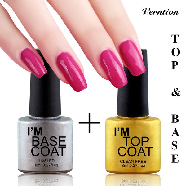 verntion nail polish reinforce base coat lacquer long lasting gel lak 8ml mavarnish transparent uv led soak off primer, Red;pink
verntion nail polish reinforce base coat lacquer long lasting gel lak 8ml mavarnish transparent uv led soak off primer, Red;pink