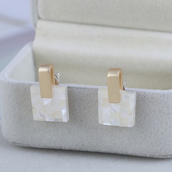 fashion- charm drop earring with nature white spliced shell in 2.5cm for women wedding jewelry gift ps6746, Golden
fashion- charm drop earring with nature white spliced shell in 2.5cm for women wedding jewelry gift ps6746, Golden