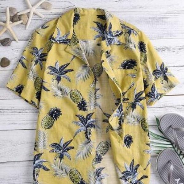 Mens Summer Shirt Hawaiian Style Casual Shirt 2019 New Fashion Style Summer Beach Shirt with 3 Colors
Mens Summer Shirt Hawaiian Style Casual Shirt 2019 New Fashion Style Summer Beach Shirt with 3 Colors