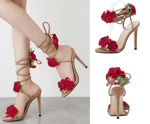 woman brand sandals summer woman high heel 11cm shoes flower high heel sandals ankle strap peep toe rubber heel sandals bridal party shoes, Black
woman brand sandals summer woman high heel 11cm shoes flower high heel sandals ankle strap peep toe rubber heel sandals bridal party shoes, Black