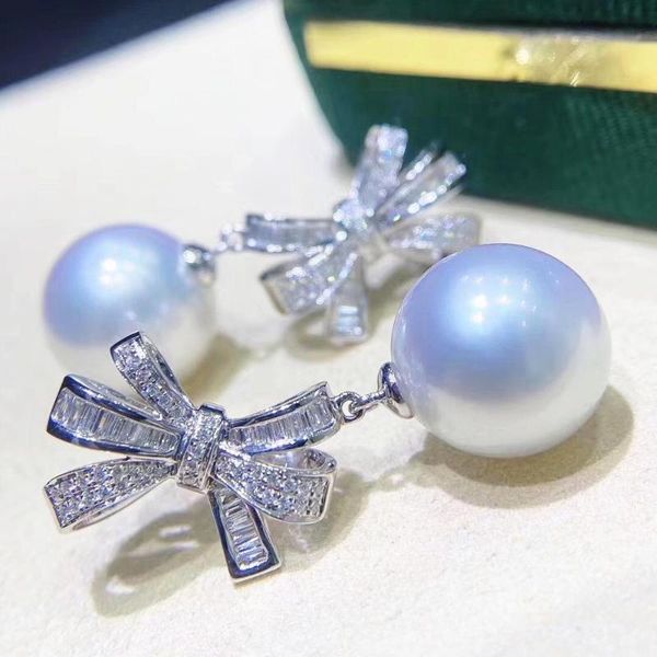 meibapj new fashion 925 silver natural freshwater round pearl bow drop earrings fine wedding jewelry for women, Golden;silver
meibapj new fashion 925 silver natural freshwater round pearl bow drop earrings fine wedding jewelry for women, Golden;silver