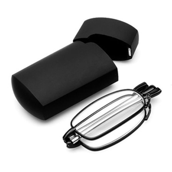 portable 1 pairs of compact folding reading glasses with mini flip carrying case for fashion men and women rotation eyegla
portable 1 pairs of compact folding reading glasses with mini flip carrying case for fashion men and women rotation eyegla