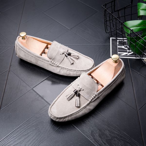 2020 fashion tassel suede leather men loafers comfortable casual flats slip on shoes non slip man moccasins mens driving shoes, Black
2020 fashion tassel suede leather men loafers comfortable casual flats slip on shoes non slip man moccasins mens driving shoes, Black