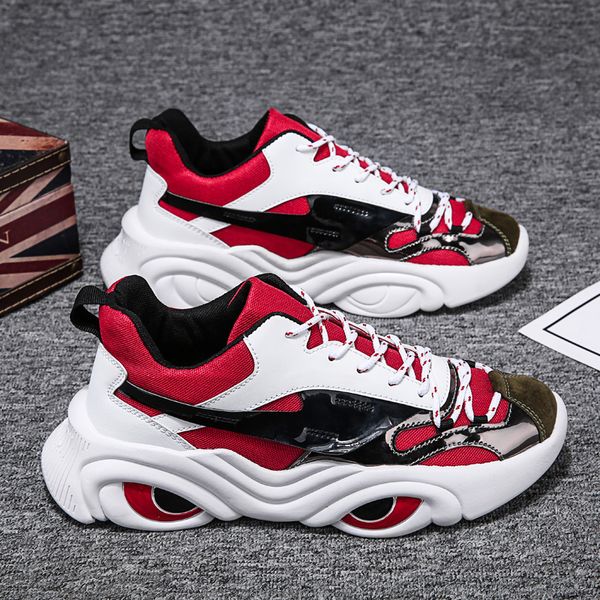 zufeng fashion men sneakers male thick sole platform daddy shoes breathable running shoes for men outdoor sport walking
zufeng fashion men sneakers male thick sole platform daddy shoes breathable running shoes for men outdoor sport walking