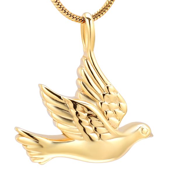 lkj10041 pet ashes urn pendant - peace dove stainless steel crematon jewelry keepsake funeral memorial necklace for women men, Silver
lkj10041 pet ashes urn pendant - peace dove stainless steel crematon jewelry keepsake funeral memorial necklace for women men, Silver