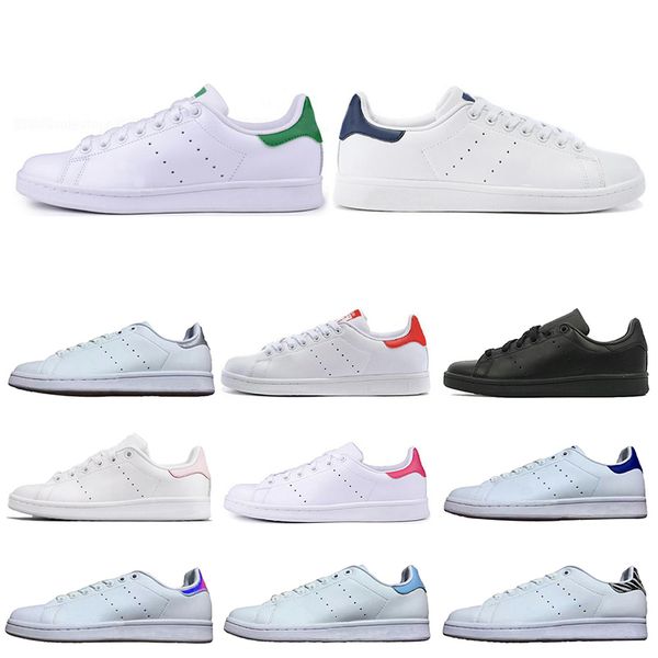 classic women men stan shoes fashion smith sneakers casual shoes triple white black green red leather flats size 36-45
classic women men stan shoes fashion smith sneakers casual shoes triple white black green red leather flats size 36-45