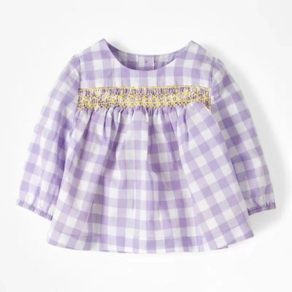 girls tee shirts autumn plaid cotton woven long sleeve pull over blouse baby girls clothes 4-7t, White;black
girls tee shirts autumn plaid cotton woven long sleeve pull over blouse baby girls clothes 4-7t, White;black