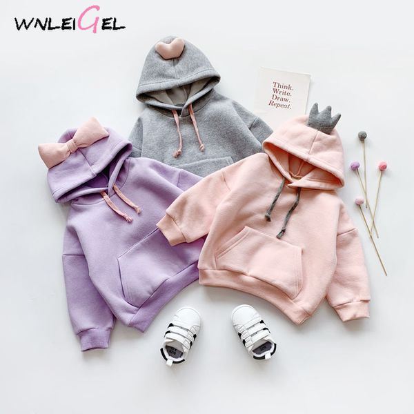 wlg kids winter hoodies baby girl velvet thick purple gray pink hoodie children warm casual clothes 1-5 years, Blue
wlg kids winter hoodies baby girl velvet thick purple gray pink hoodie children warm casual clothes 1-5 years, Blue