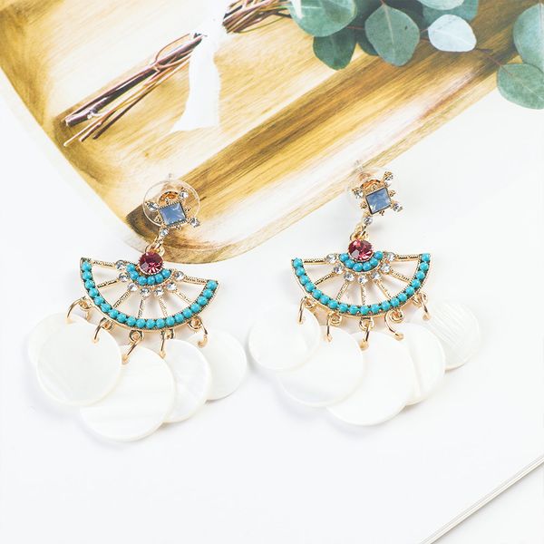 wedding earrings for women design jewelry elegant scalloped shell women dangle earrings tassel delicate drop earrings jewelry gift, Silver
wedding earrings for women design jewelry elegant scalloped shell women dangle earrings tassel delicate drop earrings jewelry gift, Silver