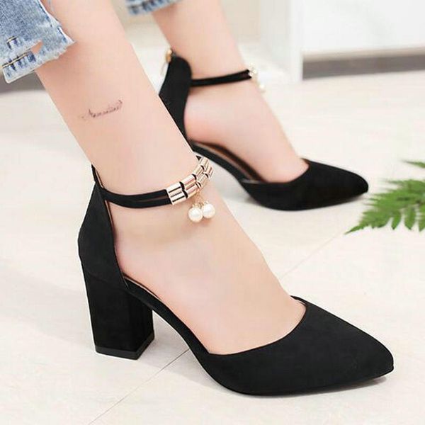 summer women shoes pointed toe pumps dress shoes high heels boat wedding shoes tenis feminino side with, Black
summer women shoes pointed toe pumps dress shoes high heels boat wedding shoes tenis feminino side with, Black