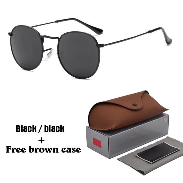 Classic Round Sunglasses for Men women sun glasses Unisex Eyewear Male Oculos 13 Colors To Choose with brwon cases
Classic Round Sunglasses for Men women sun glasses Unisex Eyewear Male Oculos 13 Colors To Choose with brwon cases
