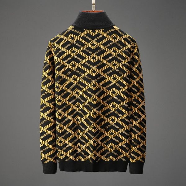 the new 2019 korean version of men's sweater, long-sleeved and stand-up collar cardigan, is a fashionable urban casual men's sweat, Black;brown
the new 2019 korean version of men's sweater, long-sleeved and stand-up collar cardigan, is a fashionable urban casual men's sweat, Black;brown