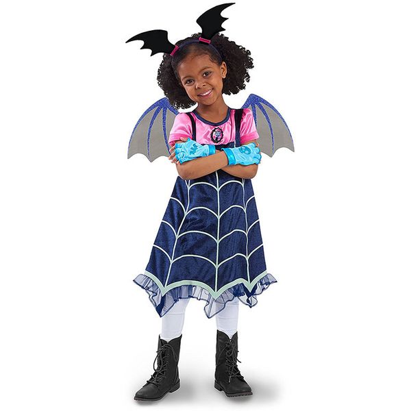 vampirina costume girls halloween costume for kids movies cosplay suit carnival party chlilds cosplay clothing set, Black;red
vampirina costume girls halloween costume for kids movies cosplay suit carnival party chlilds cosplay clothing set, Black;red