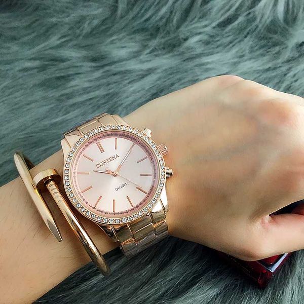 2019 new contena quartz-watch women dress watches luxury fashion brand ladies metal bracelet stainless steel vogue watches, Slivery;brown
2019 new contena quartz-watch women dress watches luxury fashion brand ladies metal bracelet stainless steel vogue watches, Slivery;brown