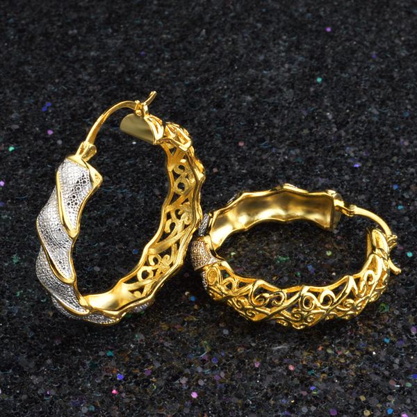2019 new 925 silver round earrings for women fashion designer jewelry earrings, Golden;silver
2019 new 925 silver round earrings for women fashion designer jewelry earrings, Golden;silver