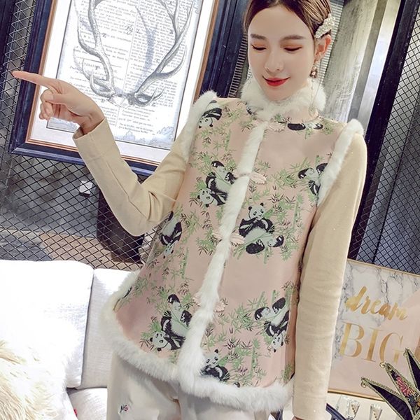 chinese style winter vest women sleeveless coat qipao vest loose vintage warm padded cotton novelty gilet femme ta2142, Red
chinese style winter vest women sleeveless coat qipao vest loose vintage warm padded cotton novelty gilet femme ta2142, Red