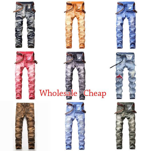 true wholesale corerall hole more color retro capris skinny men casual jeans flare elactic slim bobin gradient biker male denim pants jogger, Blue
true wholesale corerall hole more color retro capris skinny men casual jeans flare elactic slim bobin gradient biker male denim pants jogger, Blue