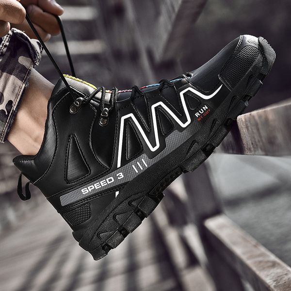 winter hiking shoes platform sneakers men casual shoes outdoor men walking footwear tenis masculino adulto tenis, Black 
winter hiking shoes platform sneakers men casual shoes outdoor men walking footwear tenis masculino adulto tenis, Black