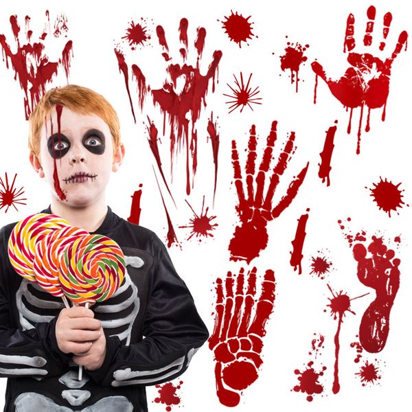 halloween blood hand foot stickers pvc waterproof festival wall window stickers bar showcase decoration
halloween blood hand foot stickers pvc waterproof festival wall window stickers bar showcase decoration