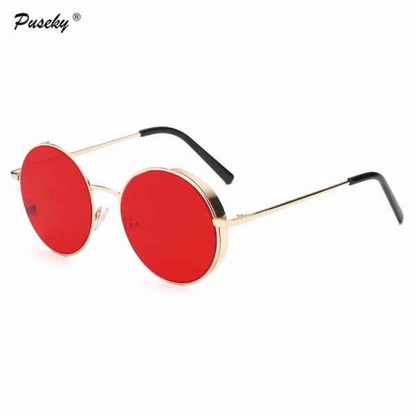 women red yellow lens color punk sun glasses metal round korea cool vintage classic sunglasses men harajuku style retro 2018, White;black
women red yellow lens color punk sun glasses metal round korea cool vintage classic sunglasses men harajuku style retro 2018, White;black