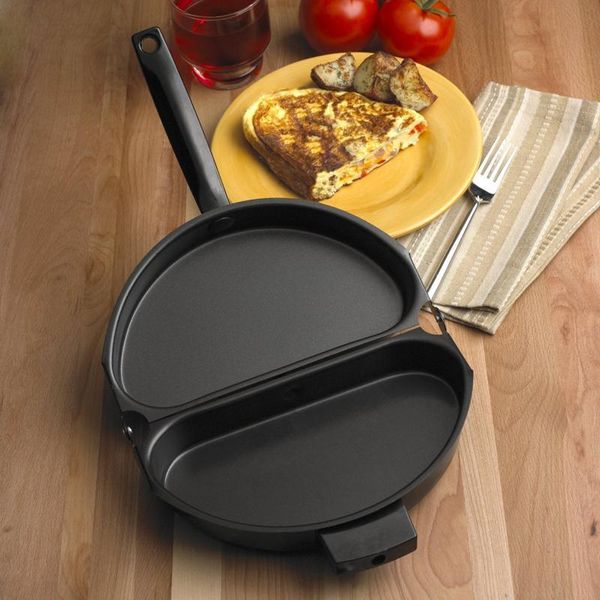 посуда кастрюля -stick складной омлет пан рука сковорода из нержавеющей утюг double side grill pan 28 0,5 * 24см открытый panelas сковороды
посуда кастрюля -stick складной омлет пан рука сковорода из нержавеющей утюг double side grill pan 28 0,5 * 24см открытый panelas сковороды