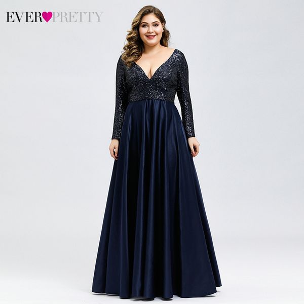 plus size satin evening dresses ever pretty sequined deep v-neck long sleeve elegant formal dresses ep00817 robe soirée en satin, White;black
plus size satin evening dresses ever pretty sequined deep v-neck long sleeve elegant formal dresses ep00817 robe soirée en satin, White;black