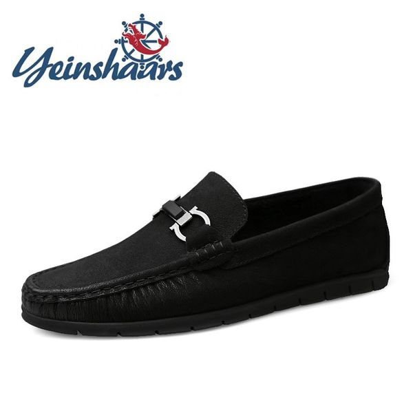 men's casual loafers genuine leather comfortable flat shoes lightweight driving breathable slip on soft leather shoes moccasins, Black
men's casual loafers genuine leather comfortable flat shoes lightweight driving breathable slip on soft leather shoes moccasins, Black