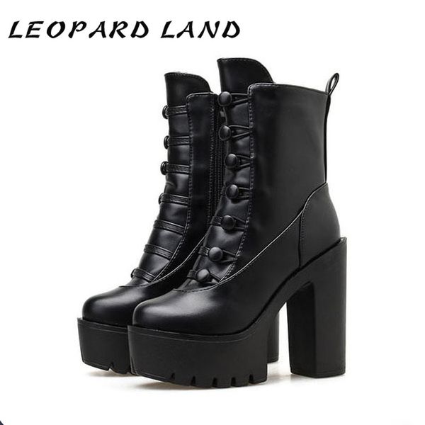 leopard land 2020 new high-heeled women's short boots waterproof platform thick-heeled zipper high-heeled short boots women jxq, Black
leopard land 2020 new high-heeled women's short boots waterproof platform thick-heeled zipper high-heeled short boots women jxq, Black