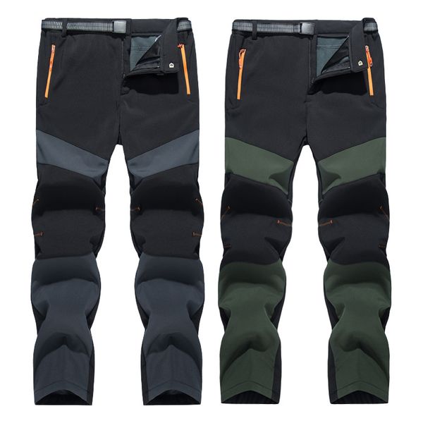 new autumn and winter men's climbing pants outdoor plus velvet thickening warm waterproof windproof season hiking pant, Black;green
new autumn and winter men's climbing pants outdoor plus velvet thickening warm waterproof windproof season hiking pant, Black;green