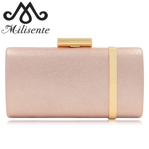 milisente женщины твердой сумочки золото металл засов дама мешок вечер простой элегантный дизайн женщина сцепление сумка плеча свадебный кош 
milisente женщины твердой сумочки золото металл засов дама мешок вечер простой элегантный дизайн женщина сцепление сумка плеча свадебный кош
