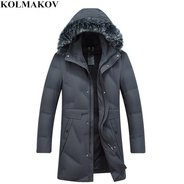 kolmakov men's clothing 2018 new winter mens 90% duck down parkas with fur hat male m-4xl thick coats long down jackets homme, Black
kolmakov men's clothing 2018 new winter mens 90% duck down parkas with fur hat male m-4xl thick coats long down jackets homme, Black