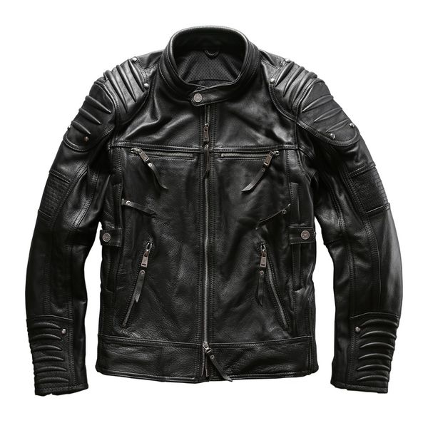 european big size super genuine cow leather motor rider jacket mens big size cowhide leather jacket, Black
european big size super genuine cow leather motor rider jacket mens big size cowhide leather jacket, Black