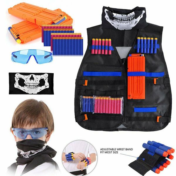 2020 kids tactical vest suit kit set for n-strike elite series outdoor game kids tactical vest holder kit accessories toys, Camo;black
2020 kids tactical vest suit kit set for n-strike elite series outdoor game kids tactical vest holder kit accessories toys, Camo;black