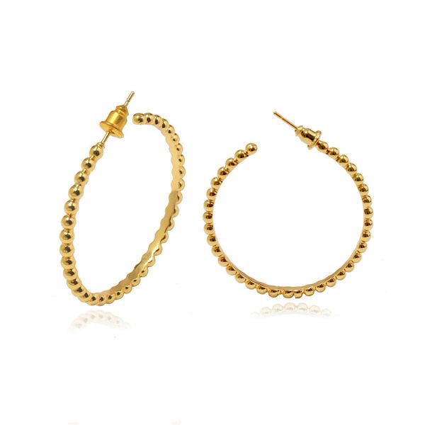 simple hoop earrings women elegance beads design earrings new trendy gold color jewelry, Golden;silver
simple hoop earrings women elegance beads design earrings new trendy gold color jewelry, Golden;silver