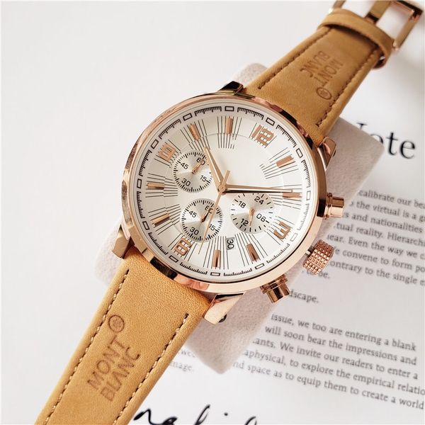 brand men business wristwatch all dials works quartz watch men montre homme sport military watches leather band calendar clock, Slivery;brown
brand men business wristwatch all dials works quartz watch men montre homme sport military watches leather band calendar clock, Slivery;brown