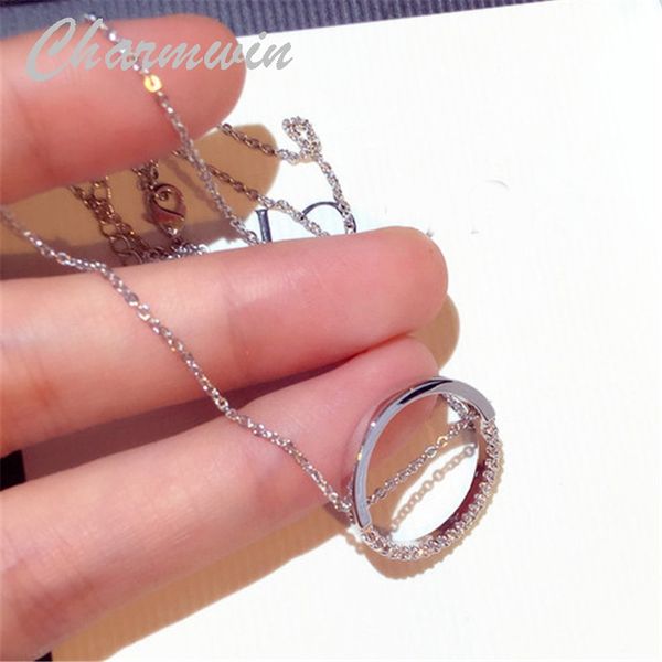 charmwin new fashion short necklaces for women pendant necklaces rhinestone circle clavicle necklace women jewelry pn0370, Silver
charmwin new fashion short necklaces for women pendant necklaces rhinestone circle clavicle necklace women jewelry pn0370, Silver