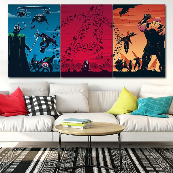 marvel avengers холст плакаты home decor wall art framework 3 шт. картины style2 для гостиной hd отпечатки кинофильмы
marvel avengers холст плакаты home decor wall art framework 3 шт. картины style2 для гостиной hd отпечатки кинофильмы