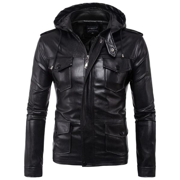 high-end men leather jackets men stand collar pilot leather coat male motorcycle jackets jaqueta de couro brand clothing, Black
high-end men leather jackets men stand collar pilot leather coat male motorcycle jackets jaqueta de couro brand clothing, Black