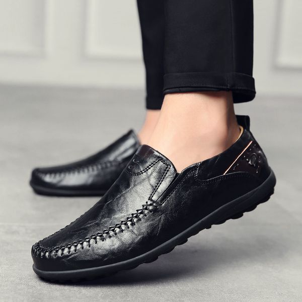 2020 new leather mens shoes autumn new outdoor casual shoes men baidu peas shoes mens large size, Black
2020 new leather mens shoes autumn new outdoor casual shoes men baidu peas shoes mens large size, Black