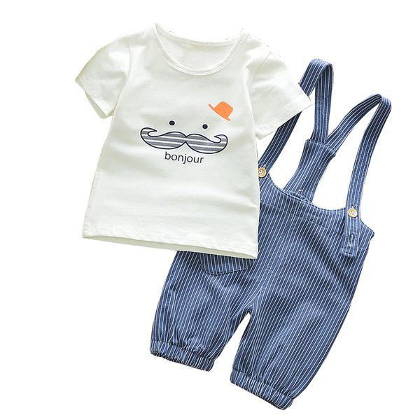 baby boys summer clothing set newborn baby t-shirt+overaiis pants 2pcs clothes for boys infant summer sport suits toddler cotton set, White
baby boys summer clothing set newborn baby t-shirt+overaiis pants 2pcs clothes for boys infant summer sport suits toddler cotton set, White