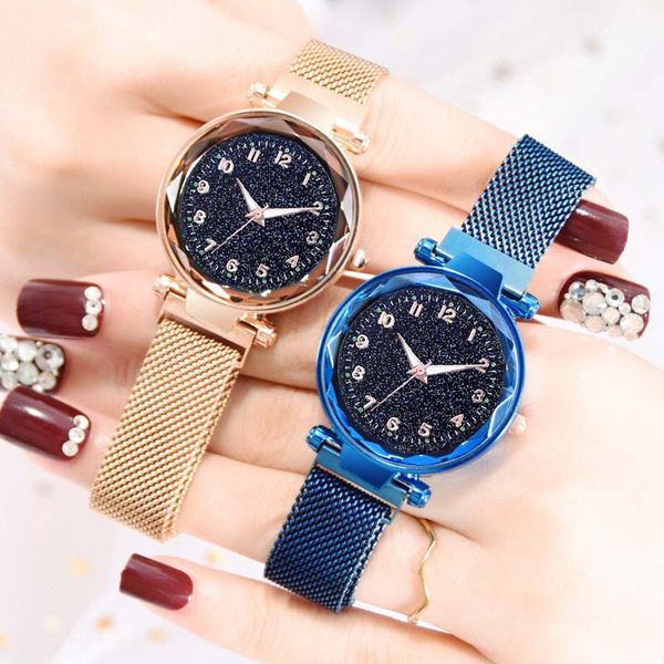 luminous women watches ladies starry sky watch magnetic female clock woman wristwatch light clock montre femme, Slivery;brown
luminous women watches ladies starry sky watch magnetic female clock woman wristwatch light clock montre femme, Slivery;brown