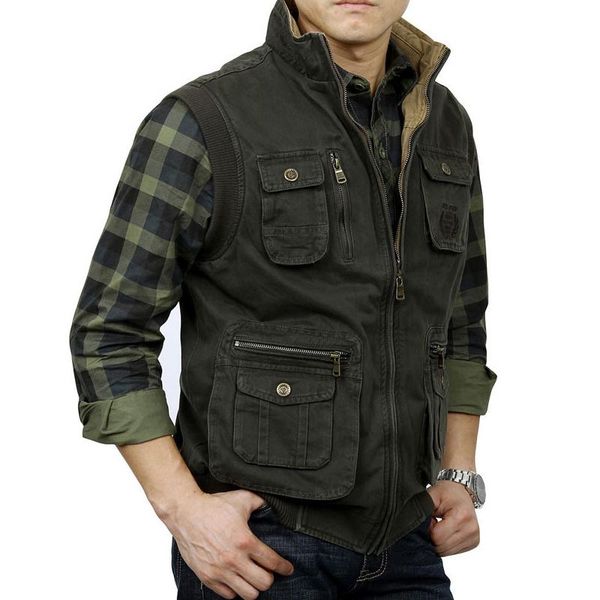tactical vest men vest sleeveless jacket men military mens veats casaco masculino casual multi pocket pgrapher waistcoat breathable, Black;white
tactical vest men vest sleeveless jacket men military mens veats casaco masculino casual multi pocket pgrapher waistcoat breathable, Black;white