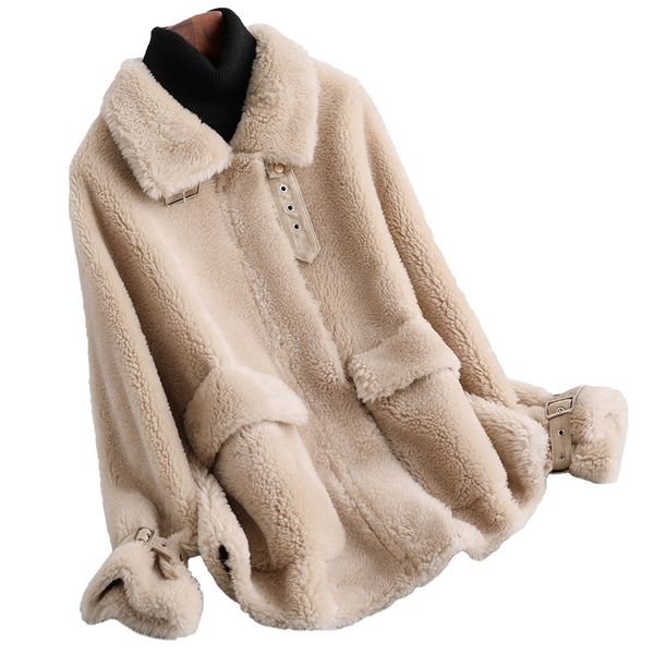real fur coat female autumn winter coat women clothes 2020 korean sheep shearing jackets warm wool jacket fur hiver kqn19043, Black
real fur coat female autumn winter coat women clothes 2020 korean sheep shearing jackets warm wool jacket fur hiver kqn19043, Black