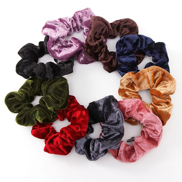 1pc women elegant velvet solid elastic hair bands ponytail holder scrunchies tie hair rubber band headband lady accessories
1pc women elegant velvet solid elastic hair bands ponytail holder scrunchies tie hair rubber band headband lady accessories