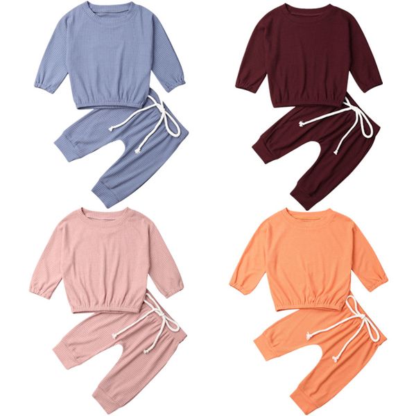 0-24m baby spring autumn clothing infant baby girl clothes solid color t-shirt long pants 2pcs set ribbed tracksuit outfit, White
0-24m baby spring autumn clothing infant baby girl clothes solid color t-shirt long pants 2pcs set ribbed tracksuit outfit, White